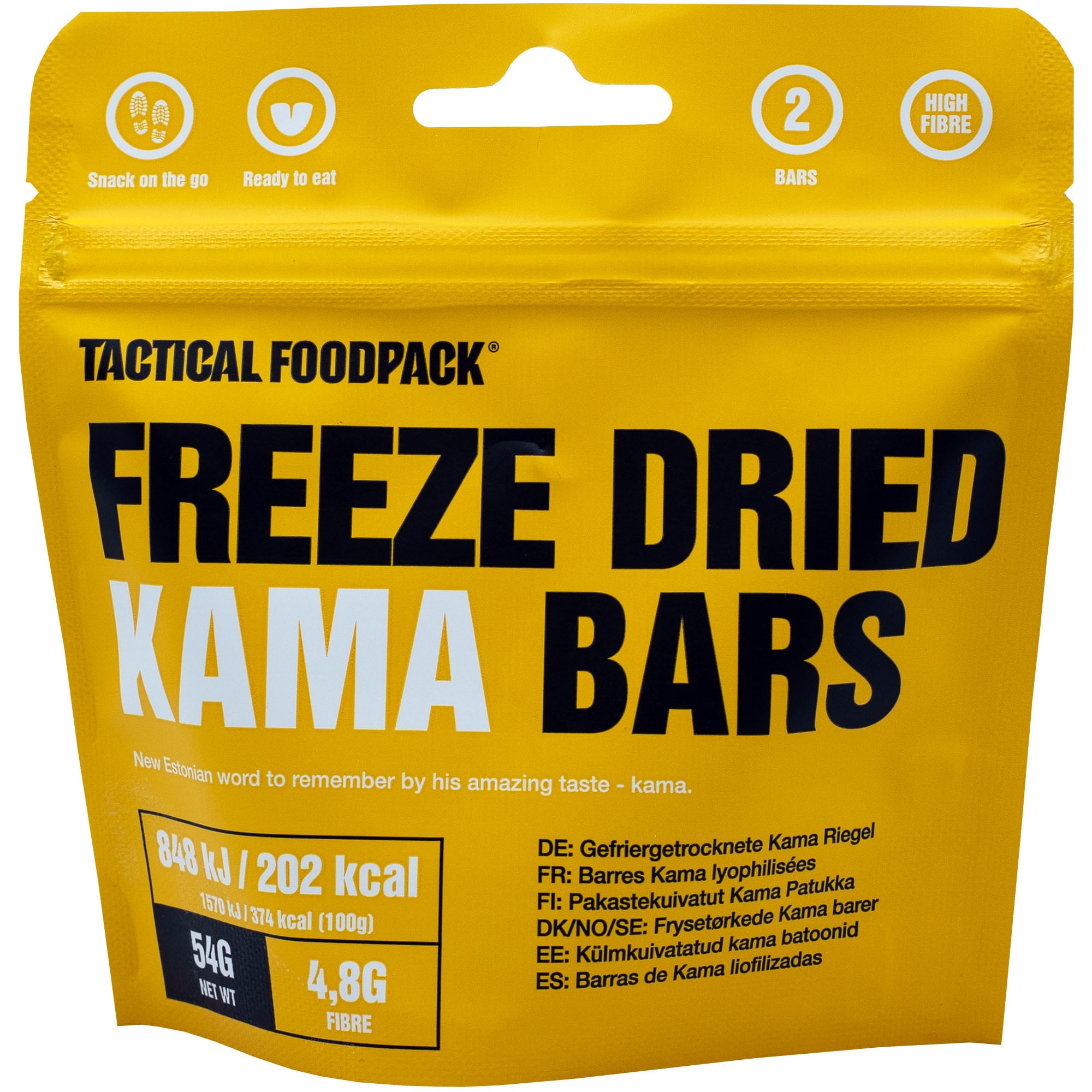 Freeze-Dried Kama Bars 54g - Afbeelding 1