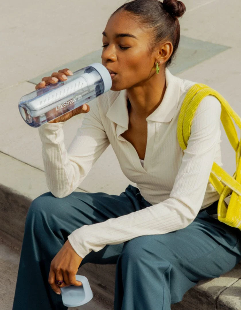 Go 2.0 Water Filter Bottle 650ml Aegean Sea - Afbeelding 6
