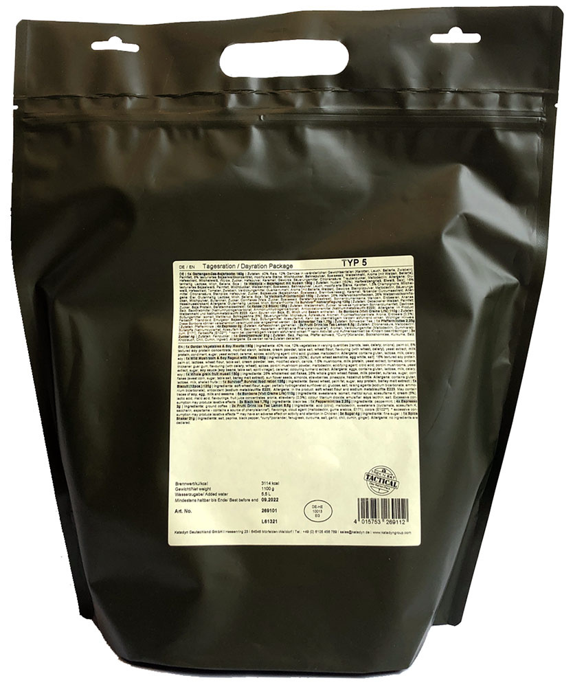 Day Ration Pack Typ 5 Vegeterian - Afbeelding 1