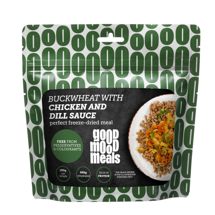 Buckwheat with Chicken and Dill Sauce - Afbeelding 1