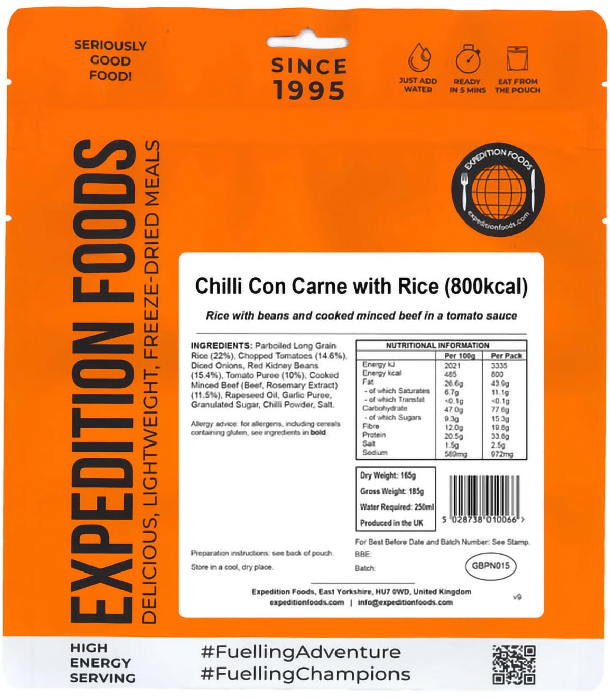 Chilli con Carne with Rice - Afbeelding 3
